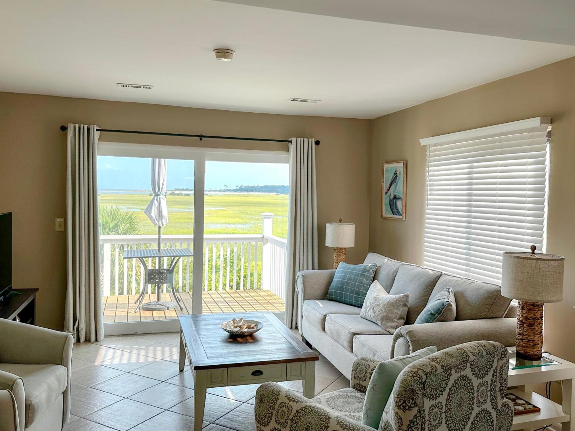 Panoramic Marsh And Ocean Views. Steps To Beach And Pool. Villa Harbor Island Exterior foto